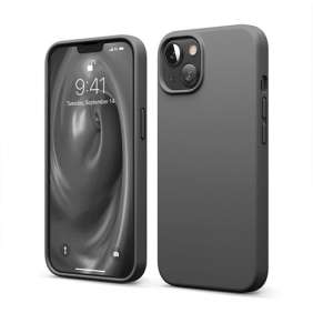 Elago kryt Silicone Case pre iPhone 13 - Dark Gray