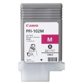 Canon  Zásobník inkoustu PFI-102M/ iPF-500/ 6x0/ 7xx/ LP-xxx/ Magenta