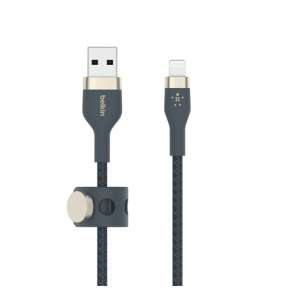 Belkin kábel Boost Charge Pro Flex USB-A to Lightning 2m - Blue