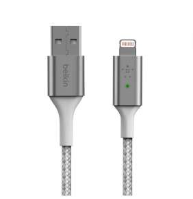 Belkin kábel Boost Charge Smart LED USB-A to Lightning 1.2m - White