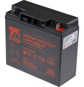 Akumulátor T6 Power NP12-17, 12V, 17Ah