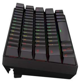 ENDORFY herná klávesnica Thock Compact BR RGB /USB/ brown sw. / bezdrôtová / mechanická / US layout / mini /čierna RGB 