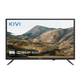 KIVI TV 24H750NW, 24" (61 cm), HD LED TV, Google Android TV, White, 60 Hz, HDMI 1 