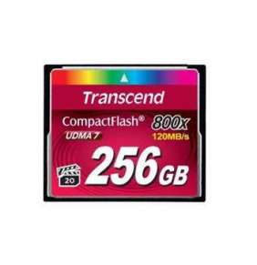 Transcend 256GB CF (800X) paměťová karta