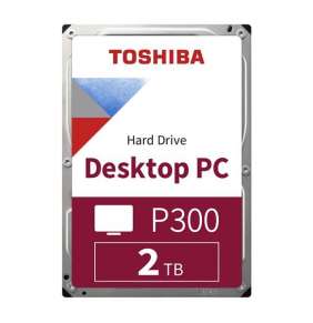 Toshiba HDD Desktop P300 SMR 2TB, 3,5", 7200rpm, 256MB, SATA 6GB/s, bulk