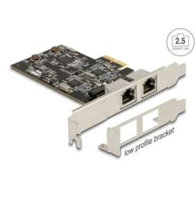 Delock PCI Express x2 Karta na 2 x 2,5 Gigabit LAN i225