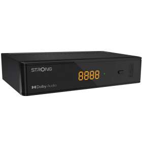 STRONG DVB-S/S2 set-top-box SRT 7030/ s displejem/ Full HD/ EPG/ USB/ HDMI/ SCART/ SAT IN,/ S/PDIF/ černý