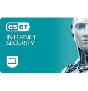 ESET Internet Security pre 2 zariadenia, predĺženie licencie na 3 roky